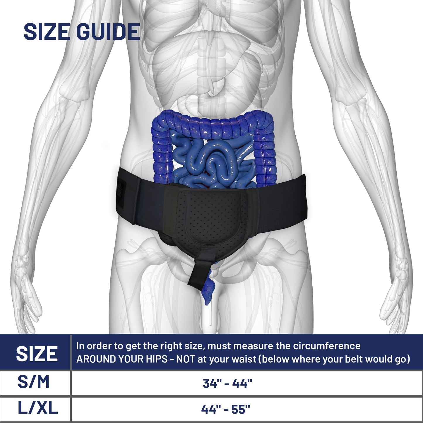 Faja para hernia inguinal. - TodoPie
