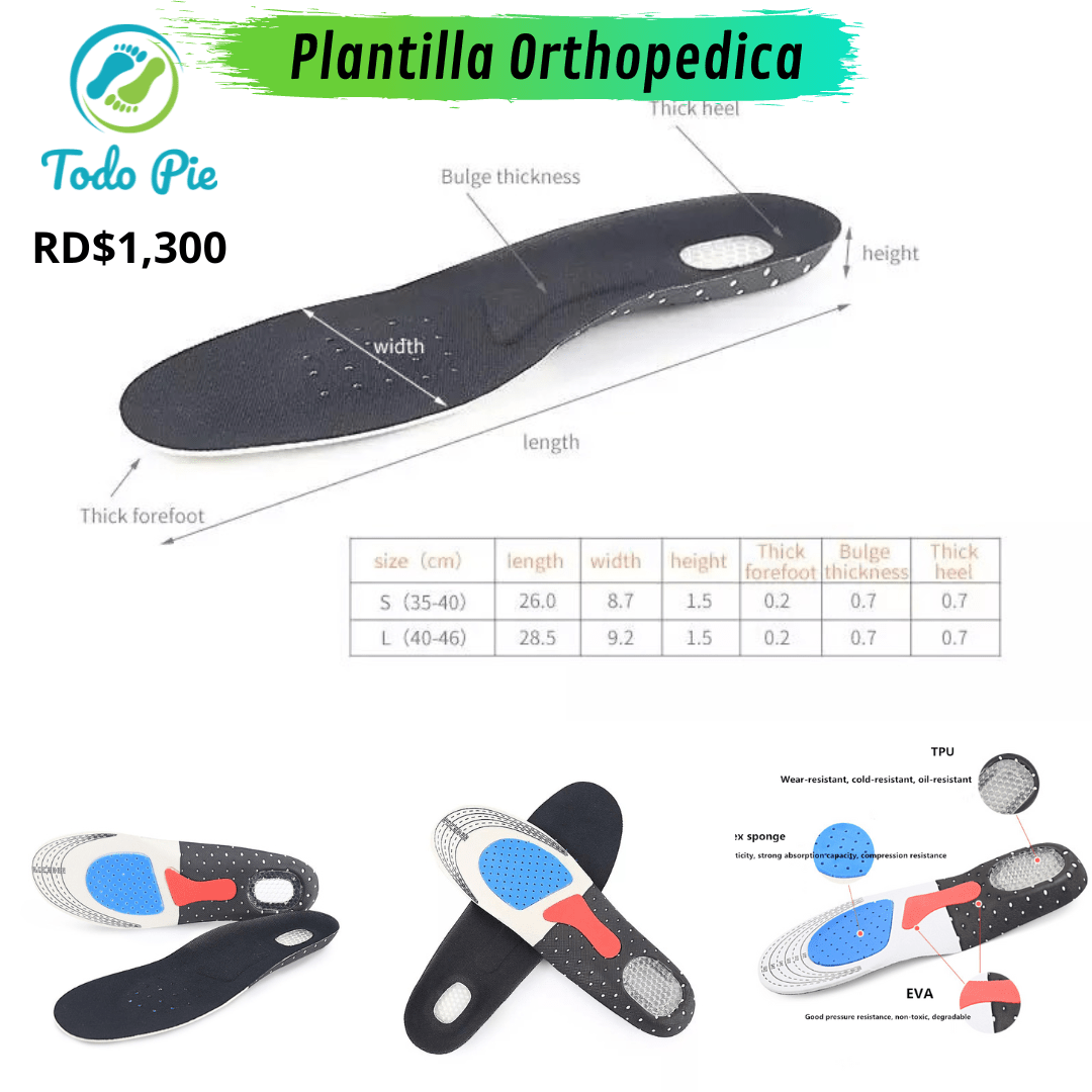 Plantilla Orthopedica - TodoPie